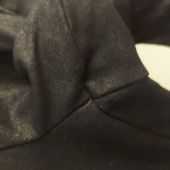 DEMOCRACY Glider Black Faux Leather Look Pull On Leggings - Picture 6 of 13